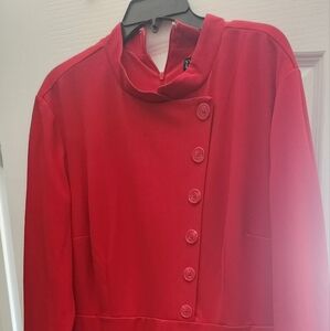 XXL red jumpsuit